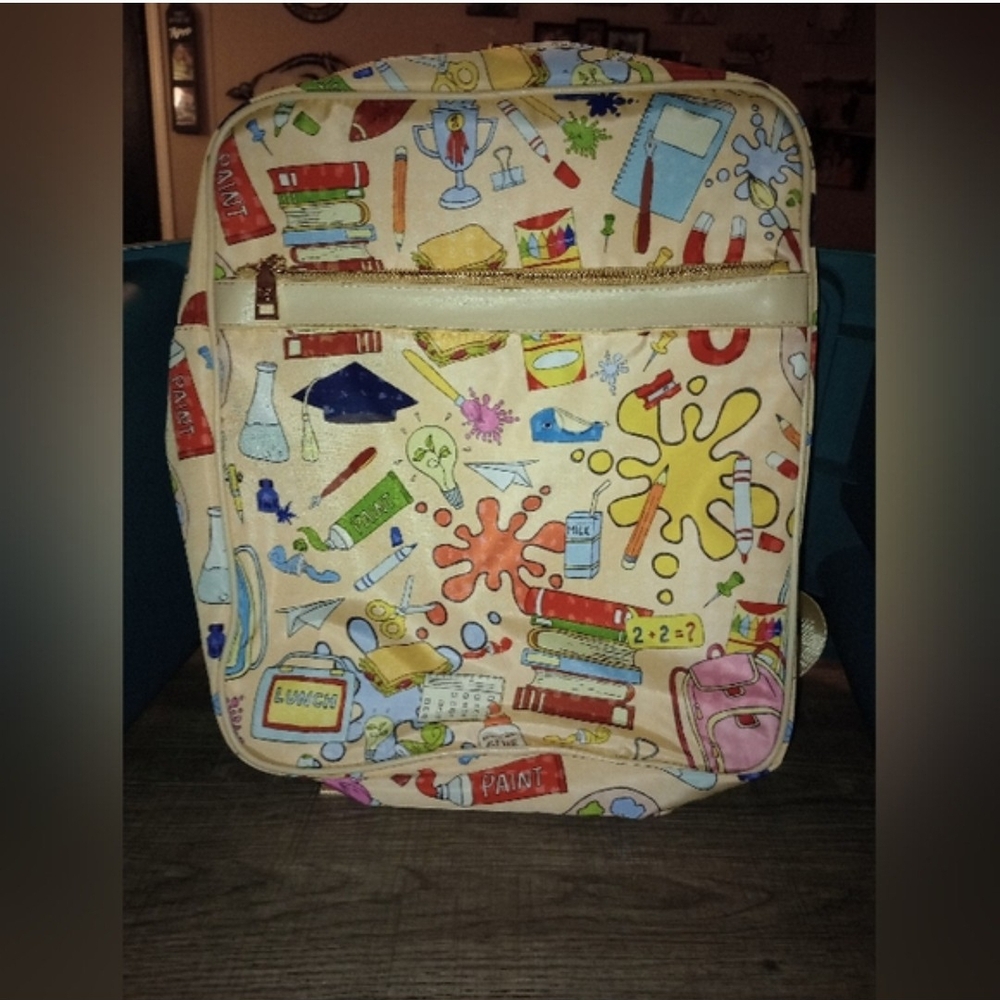 Colorful Artsy Backpack - Picture 1 of 5